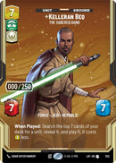 Kelleran Beq - The Sabered Hand (1132) (Serialized) (1132) [Legends of the Force]