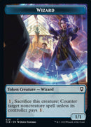 Kor Warrior // Wizard Double-Sided Token [Commander Legends: Battle for Baldur's Gate Tokens] - The Mythic Store | 24h Order Processing