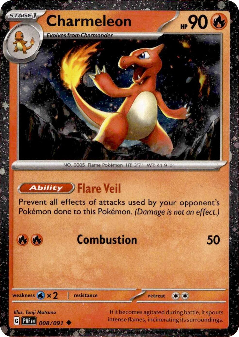 Charmeleon (008/091) (Cosmos Holo) [Miscellaneous Cards] - The Mythic Store | 24h Order Processing
