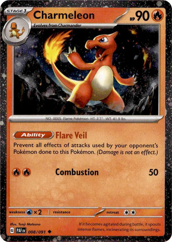 Charmeleon (008/091) (Cosmos Holo) [Miscellaneous Cards] - The Mythic Store | 24h Order Processing