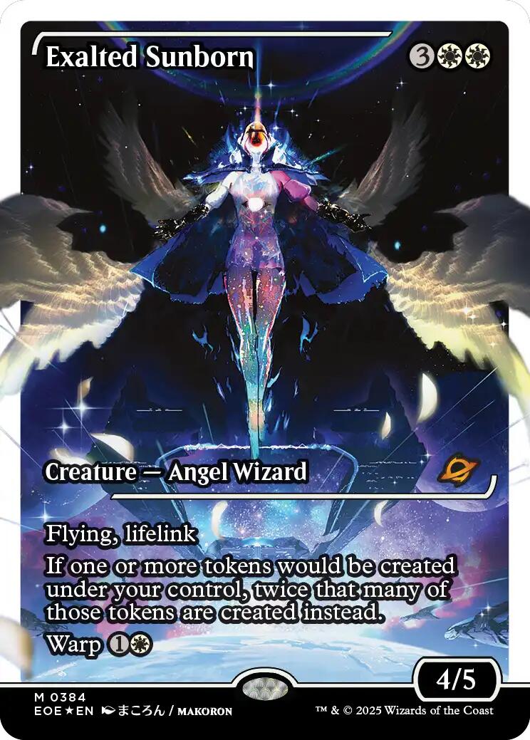 Exalted Sunborn (Showcase Fracture Foil) (Japanese) [Edge of Eternities] - The Mythic Store | 24h Order Processing