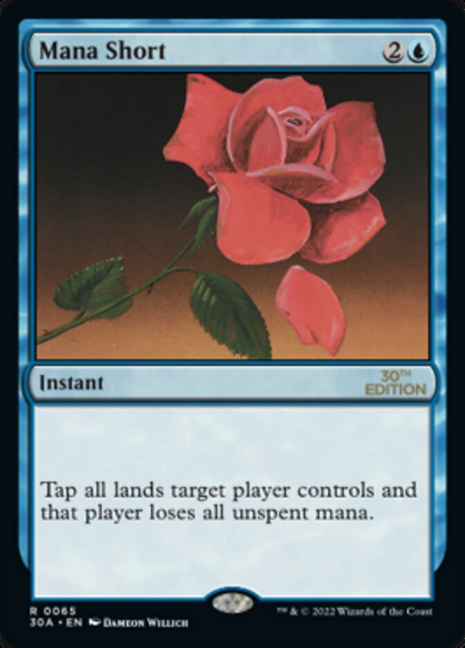 Mana Short [30th Anniversary Edition] - The Mythic Store | 24h Order Processing