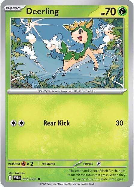 Deerling (006/086) [Scarlet & Violet: White Flare] - The Mythic Store | 24h Order Processing