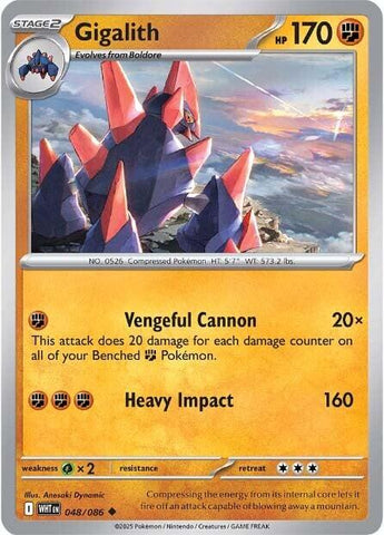 Gigalith (048/086) [Scarlet & Violet: White Flare] - The Mythic Store | 24h Order Processing