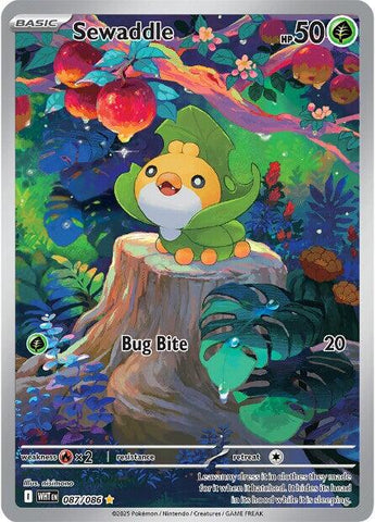 Sewaddle (087/086) [Scarlet & Violet: White Flare] - The Mythic Store | 24h Order Processing