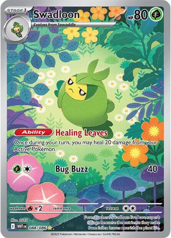 Swadloon (088/086) [Scarlet & Violet: White Flare] - The Mythic Store | 24h Order Processing