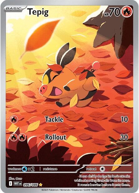 Tepig (096/086) [Scarlet & Violet: White Flare]