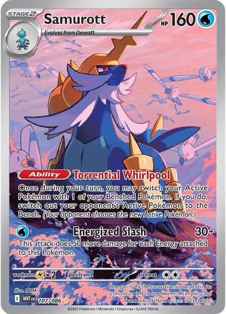 Samurott (107/086) [Scarlet & Violet: White Flare] - The Mythic Store | 24h Order Processing