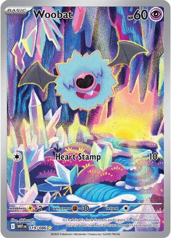 Woobat (119/086) [Scarlet & Violet: White Flare] - The Mythic Store | 24h Order Processing