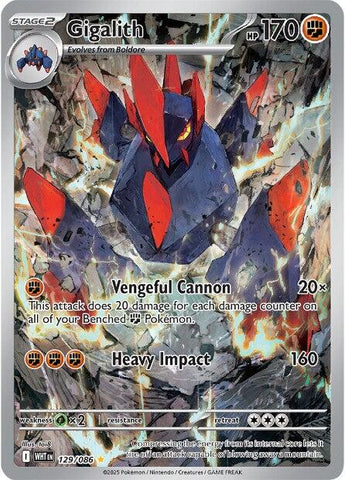 Gigalith (129/086) [Scarlet & Violet: White Flare] - The Mythic Store | 24h Order Processing