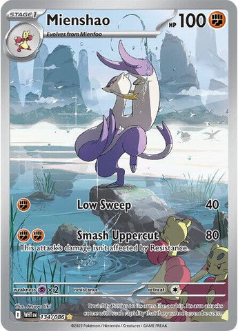 Mienshao (134/086) [Scarlet & Violet: White Flare] - The Mythic Store | 24h Order Processing