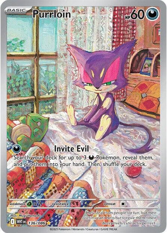 Purrloin (136/086) [Scarlet & Violet: White Flare] - The Mythic Store | 24h Order Processing