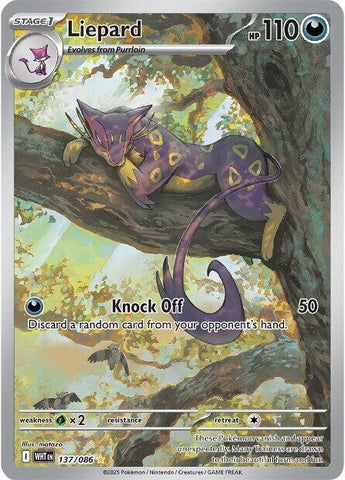 Liepard (137/086) [Scarlet & Violet: White Flare] - The Mythic Store | 24h Order Processing