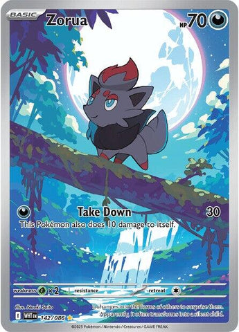 Zorua (142/086) [Scarlet & Violet: White Flare] - The Mythic Store | 24h Order Processing