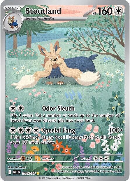 Stoutland (156/086) [Scarlet & Violet: White Flare] - The Mythic Store | 24h Order Processing