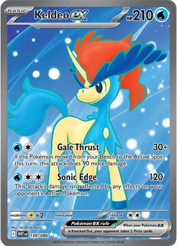 Keldeo ex (159/086) [Scarlet & Violet: White Flare] - The Mythic Store | 24h Order Processing