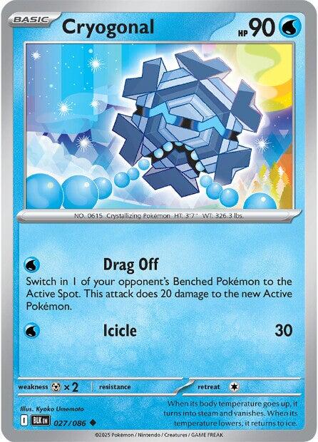 Cryogonal (027/086) [Scarlet & Violet: Black Bolt] - The Mythic Store | 24h Order Processing
