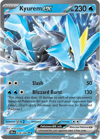 Kyurem ex (028/086) [Scarlet & Violet: Black Bolt] - The Mythic Store | 24h Order Processing