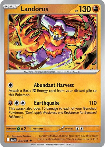Landorus (053/086) [Scarlet & Violet: Black Bolt] - The Mythic Store | 24h Order Processing