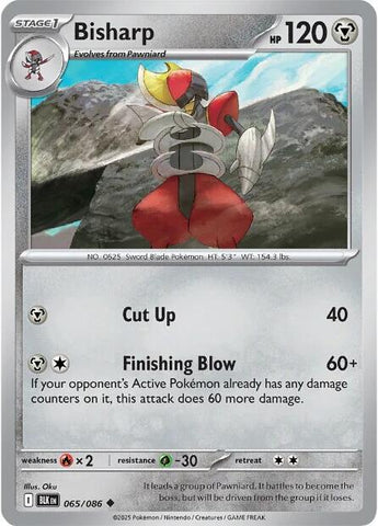 Bisharp (065/086) [Scarlet & Violet: Black Bolt] - The Mythic Store | 24h Order Processing