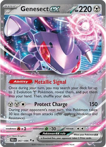 Genesect ex (067/086) [Scarlet & Violet: Black Bolt] - The Mythic Store | 24h Order Processing