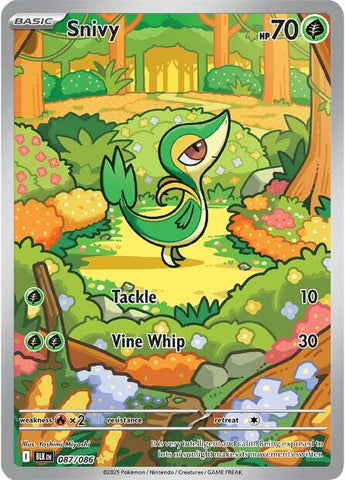 Snivy (087/086) [Scarlet & Violet: Black Bolt] - The Mythic Store | 24h Order Processing