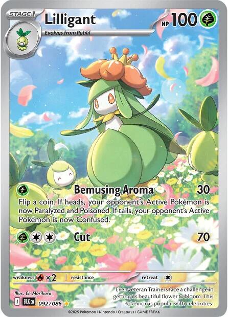 Lilligant (092/086) [Scarlet & Violet: Black Bolt] - The Mythic Store | 24h Order Processing