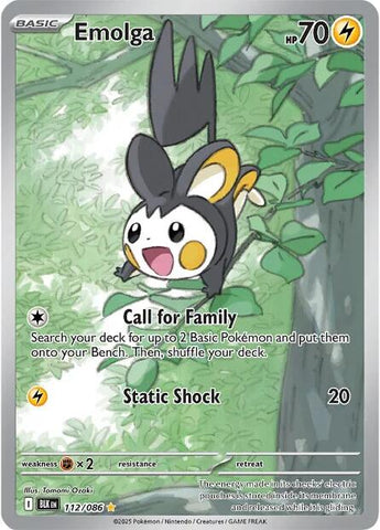 Emolga (112/086) [Scarlet & Violet: Black Bolt] - The Mythic Store | 24h Order Processing
