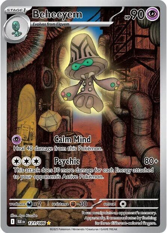 Beheeyem (121/086) [Scarlet & Violet: Black Bolt] - The Mythic Store | 24h Order Processing