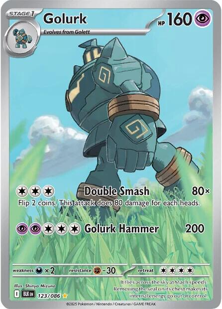 Golurk (123/086) [Scarlet & Violet: Black Bolt] - The Mythic Store | 24h Order Processing