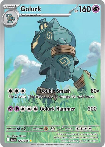 Golurk (123/086) [Scarlet & Violet: Black Bolt] - The Mythic Store | 24h Order Processing