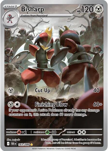 Bisharp (143/086) [Scarlet & Violet: Black Bolt] - The Mythic Store | 24h Order Processing