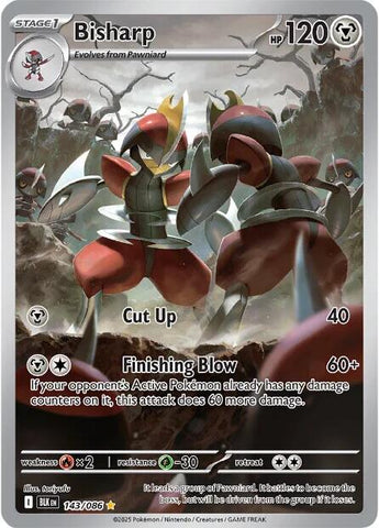 Bisharp (143/086) [Scarlet & Violet: Black Bolt] - The Mythic Store | 24h Order Processing