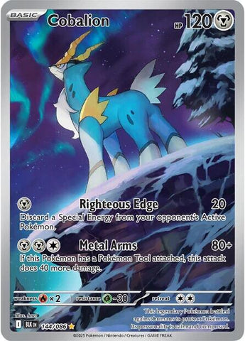 Cobalion (144/086) [Scarlet & Violet: Black Bolt] - The Mythic Store | 24h Order Processing
