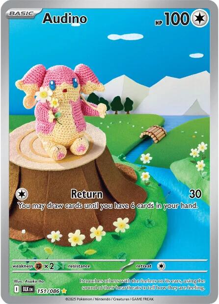 Audino (151/086) [Scarlet & Violet: Black Bolt] - The Mythic Store | 24h Order Processing