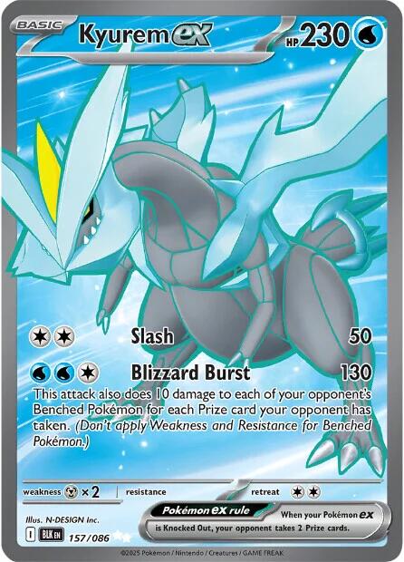 Kyurem ex (157/086) [Scarlet & Violet: Black Bolt] - The Mythic Store | 24h Order Processing