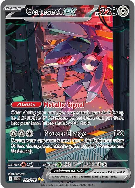 Genesect ex (169/086) [Scarlet & Violet: Black Bolt] - The Mythic Store | 24h Order Processing