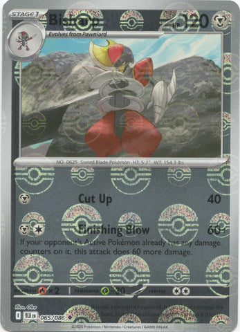Bisharp (065/086) (Poke Ball Pattern) [Scarlet & Violet: Black Bolt] - The Mythic Store | 24h Order Processing