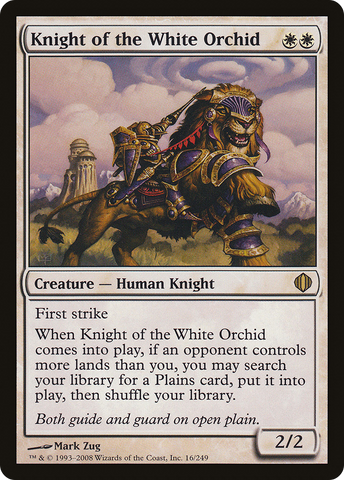 Knight of the White Orchid [Shards of Alara] - The Mythic Store | 24h Order Processing