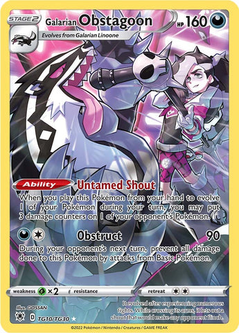 Galarian Obstagoon (TG10/TG30) [Sword & Shield: Astral Radiance] - The Mythic Store | 24h Order Processing