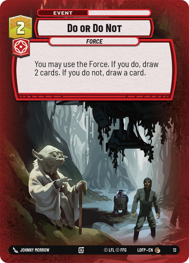 Do or Do Not (12) (12) [Organized Play Promos] - The Mythic Store | 24h Order Processing