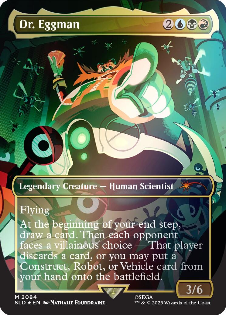 Dr. Eggman (Rainbow Foil) [Secret Lair Drop Series] - The Mythic Store | 24h Order Processing
