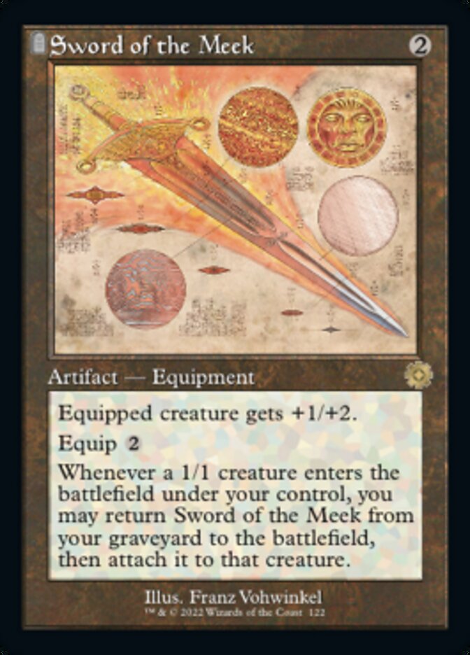 Sword of the Meek (Retro Schematic) [The Brothers' War Retro Artifacts] - The Mythic Store | 24h Order Processing