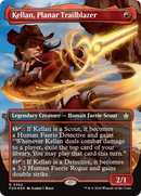 Kellan, Planar Trailblazer (Borderless) (Mana Foil) [Foundations] - The Mythic Store | 24h Order Processing