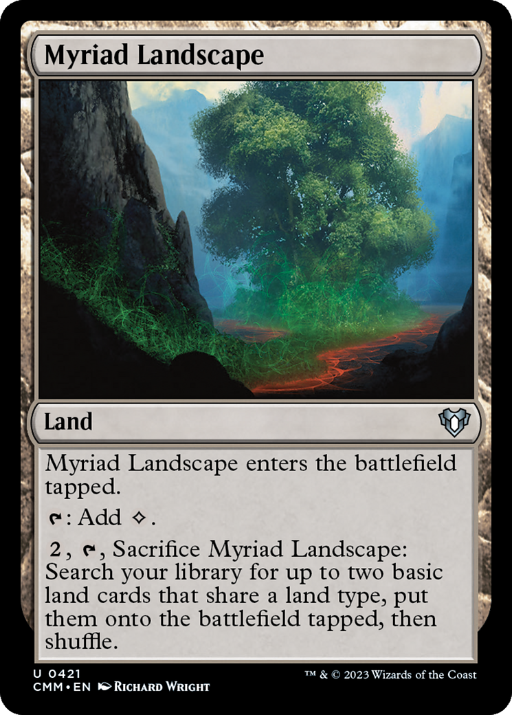 Myriad Landscape [Commander Masters] - The Mythic Store | 24h Order Processing