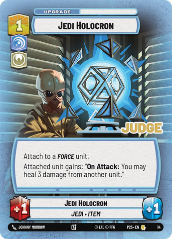 Jedi Holocron (14) (14) [Judge Promos] - The Mythic Store | 24h Order Processing