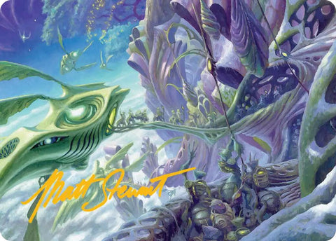 Loading Zone Art Card (Gold-Stamped Signature) [Edge of Eternities Art Series] - The Mythic Store | 24h Order Processing