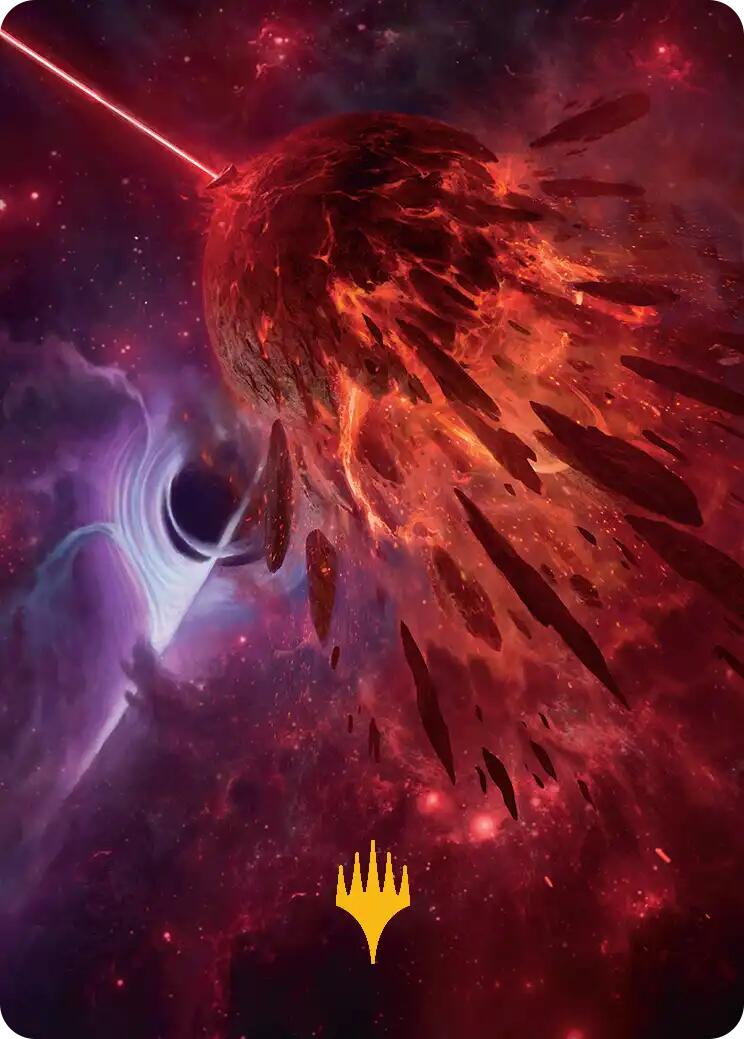 Kavaron, Memorial World Art Card (Gold-Stamped Planeswalker Symbol) [Edge of Eternities Art Series] - The Mythic Store | 24h Order Processing