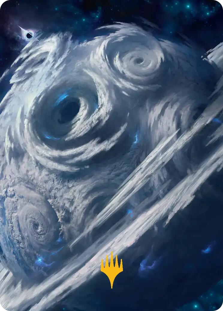 Uthros, Titanic Godcore Art Card (Gold-Stamped Planeswalker Symbol) [Edge of Eternities Art Series] - The Mythic Store | 24h Order Processing