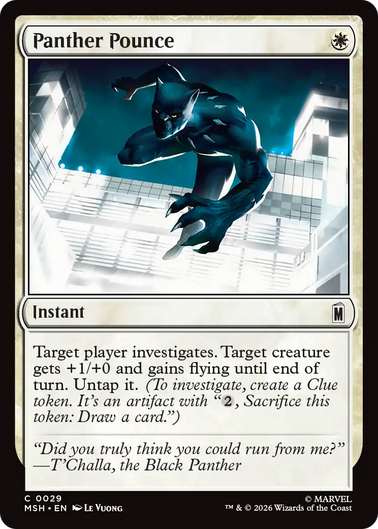 Panther Pounce [Marvel Super Heroes] - The Mythic Store | 24h Order Processing